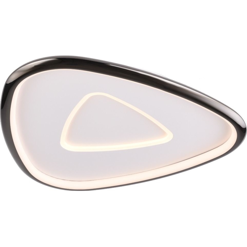 Zuma Line - LED Prigušiva stropna svjetiljka LED/27W/230V 3000K crni sjajni krom
