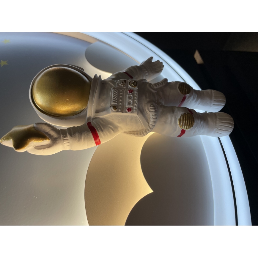 Zuma Line - LED Prigušiva dječja stropna svjetiljka LED/42W/230V 3000/5700K astronaut