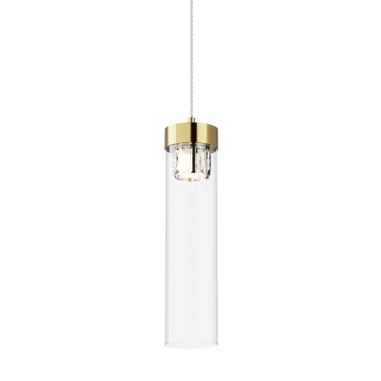 Zuma Line - Kristalni luster na sajli 1xG9/28W/230V mesing