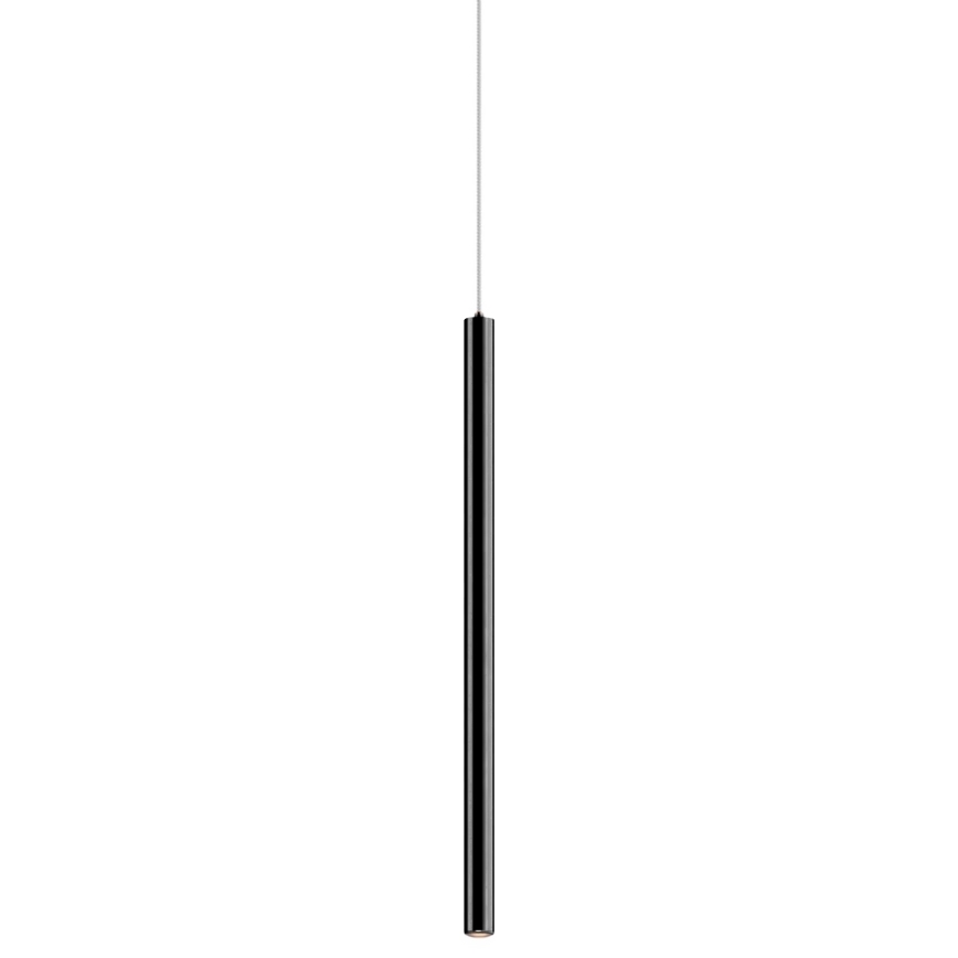 Zuma Line - LED Luster na sajli LED/5W/230V crni sjajni krom
