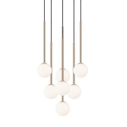Zuma Line - Luster na sajli 7xG9/4W/230V zlatna