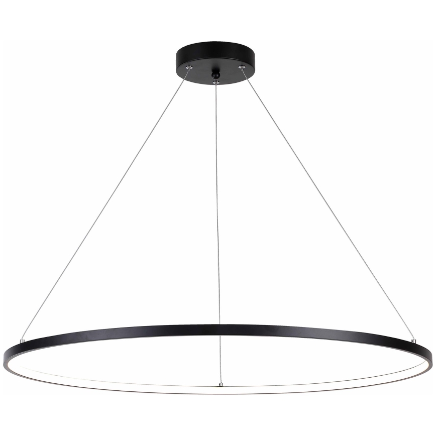 Zuma Line - LED Luster na sajli LED/40W/230V 3000/4000/6000K pr. 90 cm crna