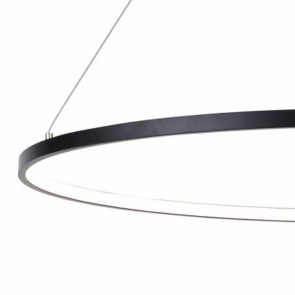 Zuma Line - LED Luster na sajli LED/40W/230V 3000/4000/6000K pr. 90 cm crna
