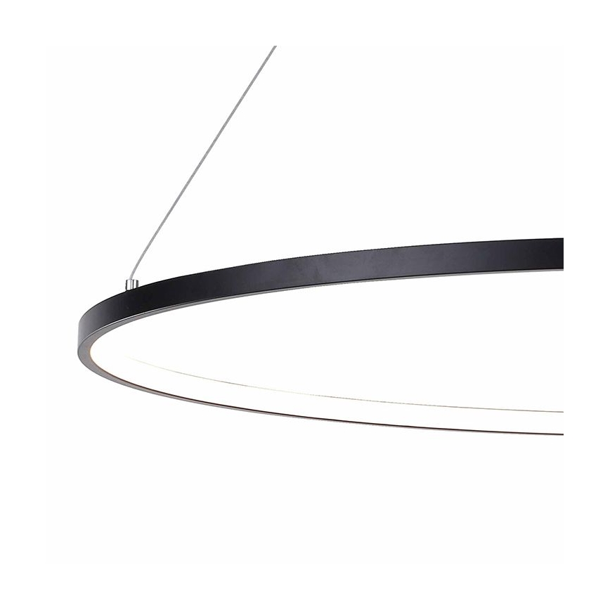 Zuma Line - LED Luster na sajli LED/40W/230V 3000/4000/6000K pr. 90 cm crna
