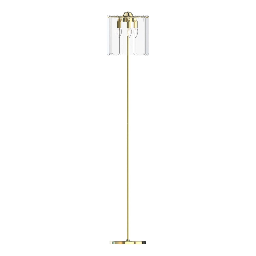 Zuma Line - Podna lampa 3xE14/40W/230V zlatna