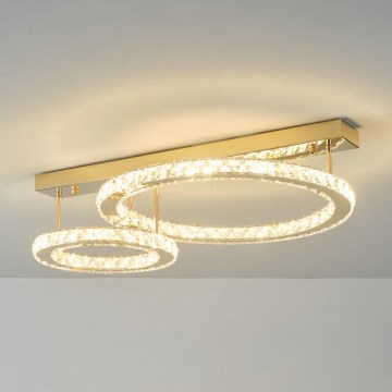 Zuma Line - prigušiva LED stropna svjetiljka LED/36W/230V zlatna