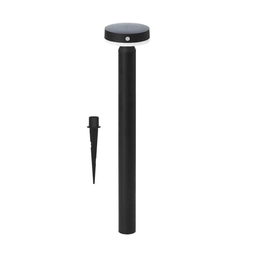 Zuma Line - LED Solarna lampa sa senzorom za pokret i dan/noć LED/4,5W/2000 mAh IP44 crna