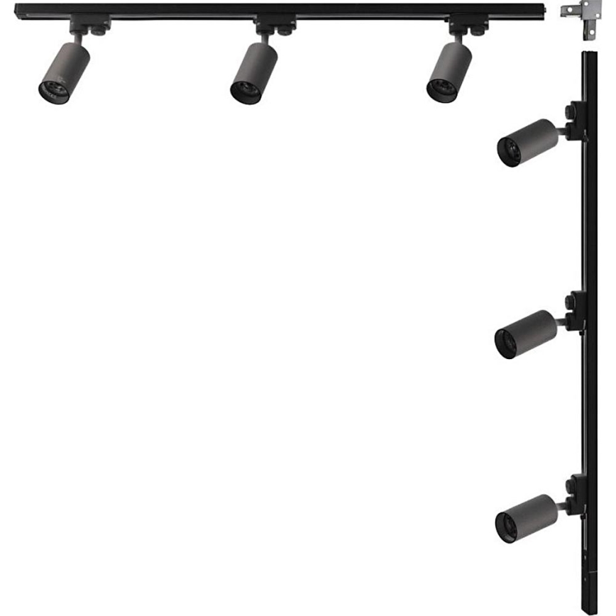 Zuma Line - Reflektor za šinski sustav 6xGU10/35W/230V crni