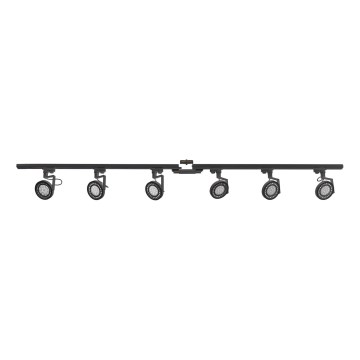 Zuma Line - Reflektorska svjetiljka u tračnom sustavu 6xGU10/10W/230V crna