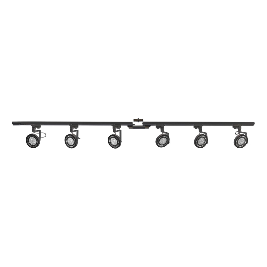 Zuma Line - Reflektorska svjetiljka u tračnom sustavu 6xGU10/10W/230V crna