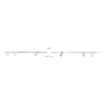 Zuma Line - Reflektorska svjetiljka za tračni sustav 6xGU10/10W/230V bijela + dodatci za vodilicu