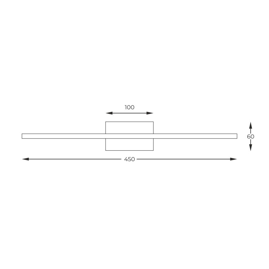 Zuma Line - LED Svjetiljka za slike LED/10W/230V 45 cm zlatna