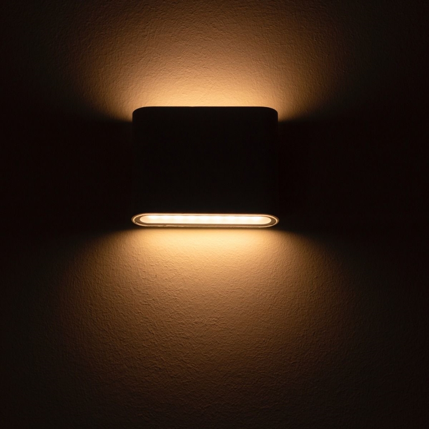 Zuma Line - LED Vanjska zidna svjetiljka LED/12W/230V IP65 crna