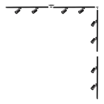 Zuma Line - Spot za tračnu rasvjetu 8xGU10/35W/230V crna