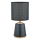 Zuma Line - Stolna lampa 1xE14/40W/230V crna/zlatna/dekor mramora