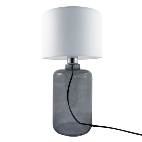 Zuma Line - Stolna lampa 1xE27/40W/230V bijela/crna