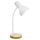 Zuma Line - Stolna lampa 1xE27/40W/230V bijela/hrast