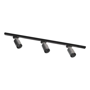 Zuma Line - Stropna svjetiljka u sustavu 3xGU10/35W/230V crna