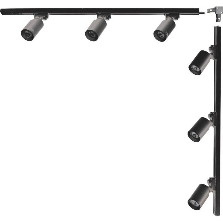 Zuma Line - Ugradbena svjetiljka u sustavu 6xGU10/35W/230V crna