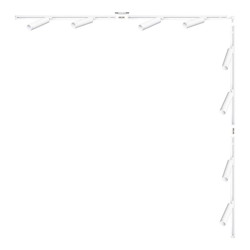 Zuma Line - Ugradbena svjetiljka u sustavu 8xGU10/35W/230V bijela