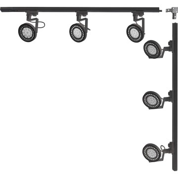 Zuma Line - Ugradbeni sustav svjetala 6xGU10/15W/230V crna