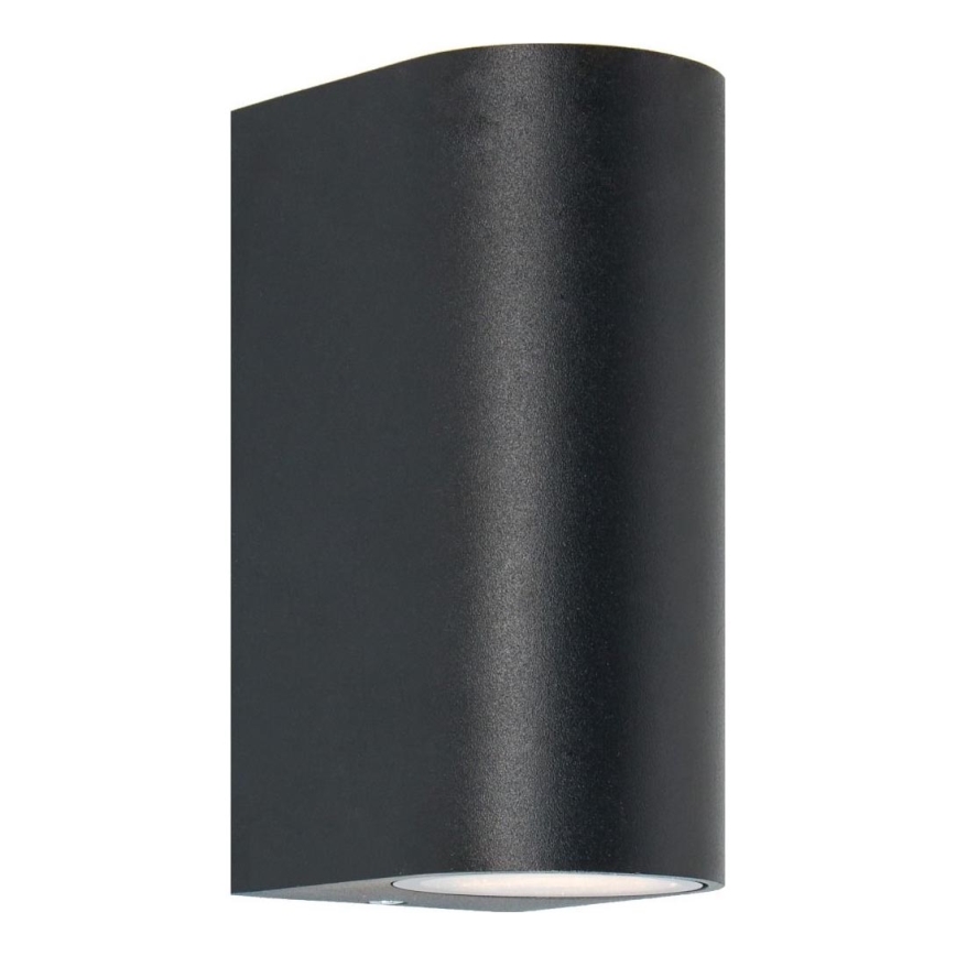 Zuma Line - Vanjska zidna svjetiljka 2xGU10/35W/230V IP44 crna