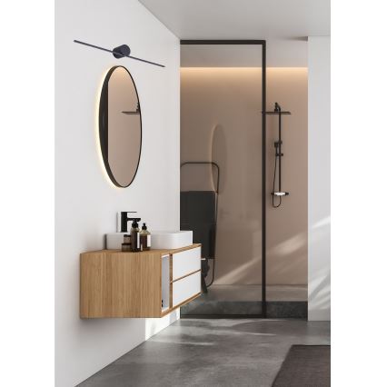 Zuma Line - LED Rasvjeta za ogledalo u kupaonici LED/6W/230V 40 cm IP44 crna