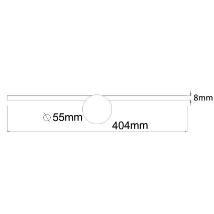 Zuma Line - LED Rasvjeta za ogledalo u kupaonici LED/6W/230V 40 cm IP44 sjajni krom