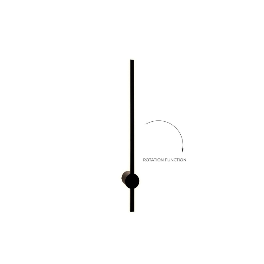 Zuma Line - LED Zidna svjetiljka LED/8W/230V 60 cm crna