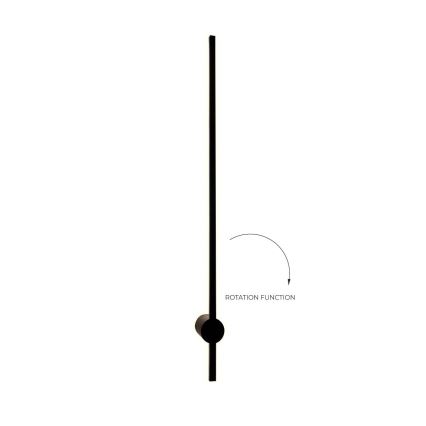 Zuma Line - LED Zidna svjetiljka LED/12W/230V 90 cm crna