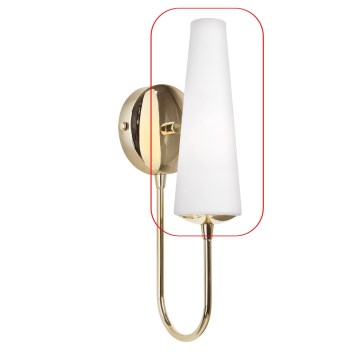 Zuma Line - Zamjensko staklo za luster i zidnu lampu E14 pr. 7 cm
