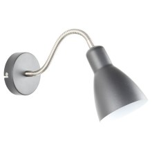 Zuma Line - Zidna lampa 1xE27/40W/230V siva