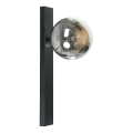 Zuma Line - Zidna svjetiljka 1xG9/8W/230V crna/zadimljena crna