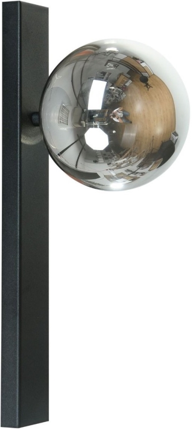 Zuma Line - Zidna svjetiljka 1xG9/8W/230V crna/zadimljena crna