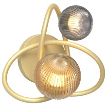 Zuma Line - Zidna svjetiljka 2xG9/3,5W/230V zlatna