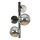 Zuma Line - Zidna svjetiljka 3xG9/8W/230V crna/dimljeno crna